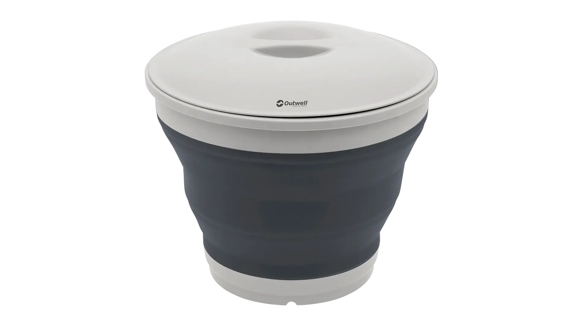 Outwell Collaps Round Bucket with Lid -  Navy Night