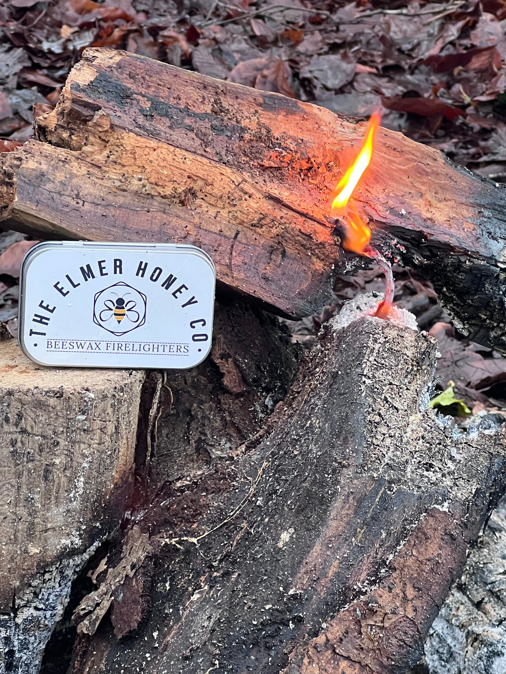 Beeswax Firelighters -Elmer Honey co