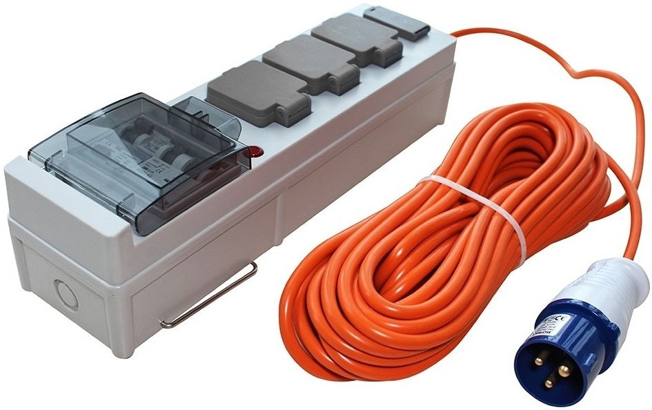 Outdoor Revolution Mobile Mains Power Unit USB 15m Cable